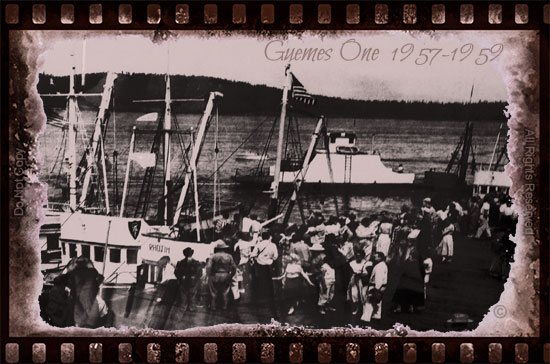 Guemes Island Ferry 1957